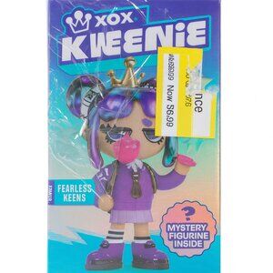 XOX Kweenie Mystery Figurine – Purple Hair, Stylish Outfit, New in Box
